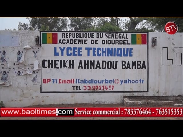 LYCEE TECHNIQUE AHMADOU BAMBA  DE DIOURBEL